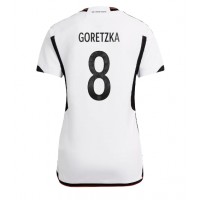 Tyskland Leon Goretzka #8 Replika Hemmatröja Dam VM 2022 Kortärmad